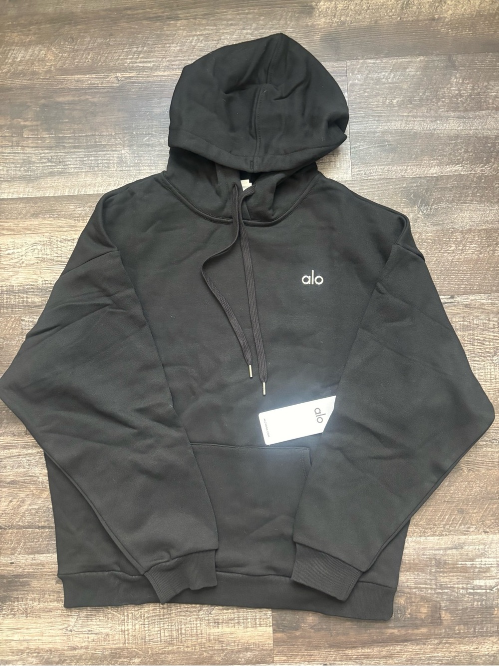 ALO Yoga Black Men's Hoodie Sweatshirt
